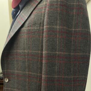 Giacca mattina 2 bottoni sartoria napoletana antonelli made in italy handmade tailor