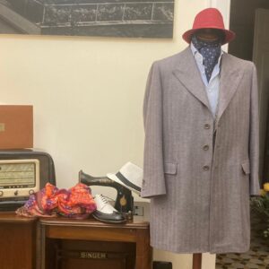 Cappottella napoletana in Vicuña sartoria napoletana antonelli made in italy handmade tailor